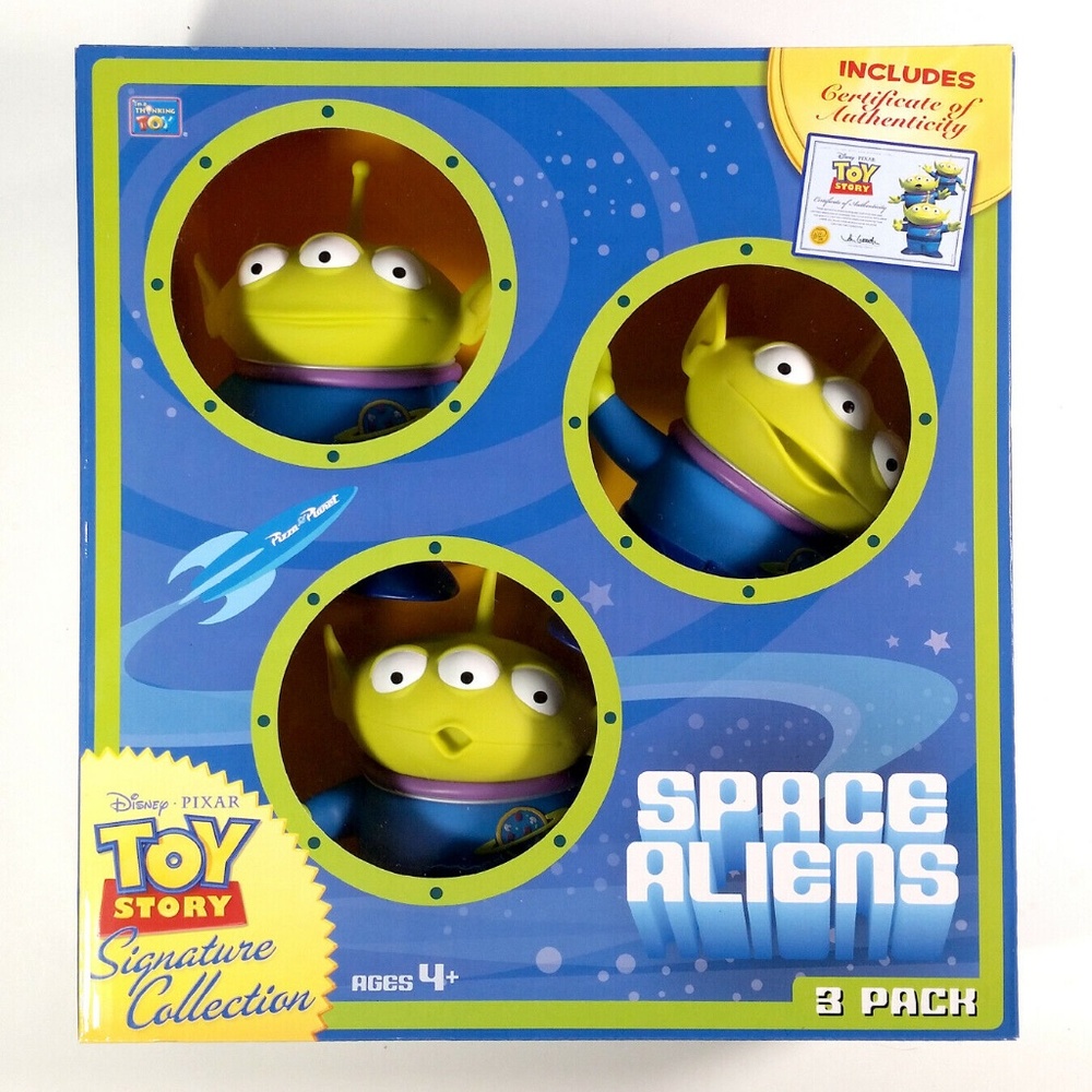 Toy Story Pixar Signature Collection SPACE ALIENS 3-PACK NEW - Picture 5 of 6